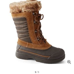 NWT Women’s Squall Insulated Winter Snow Boots, Dark Caramel Size 10